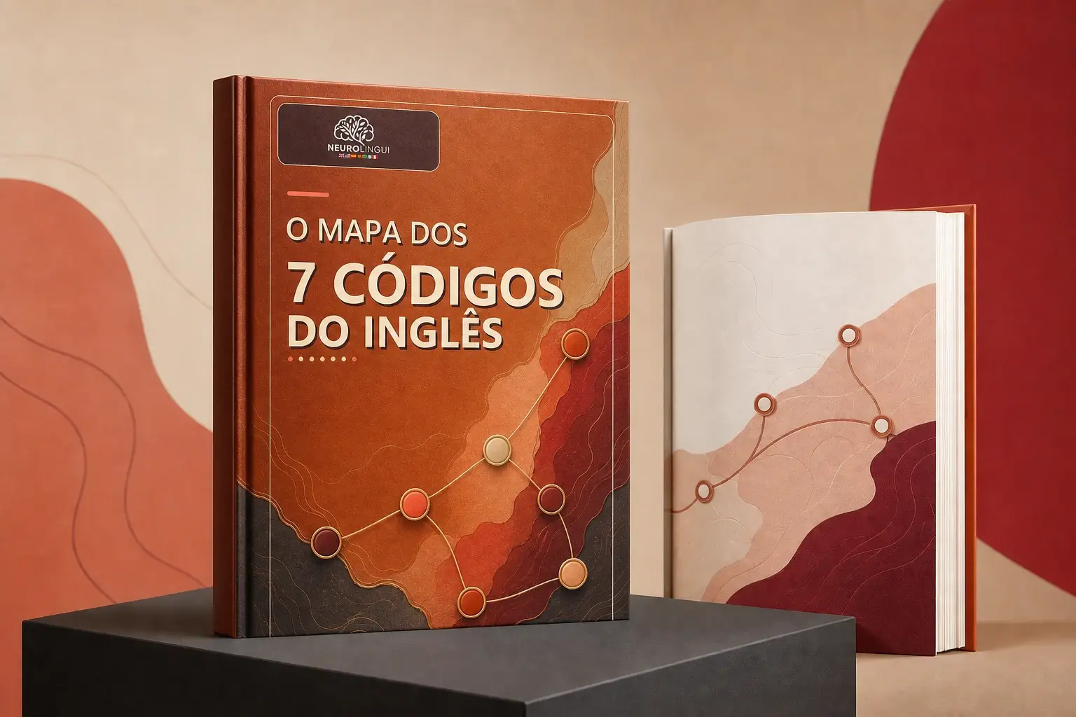 Mockup do guia O Mapa dos 7 Códigos do Inglês