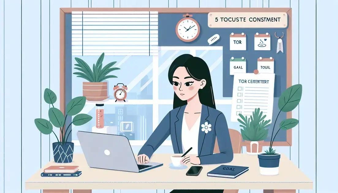 5 Dicas para Melhorar sua Concentração em Tarefas Diárias