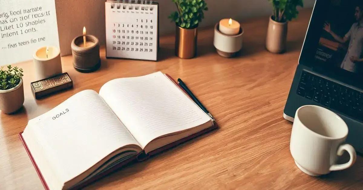 Estabelecendo metas claras para manter o foco